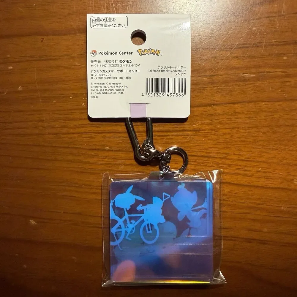 Pokemon 30th Anniversary Acrylic Keychain Timeless Adventure Sinnoh Japan